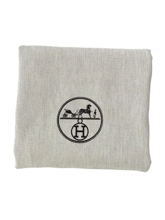 Hermes Tote Double Sens 45 Etoupe Cles Black Reversible Tricolor - Picture 11 of 16